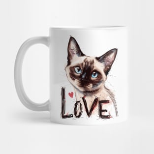 Siamese kitten Mug